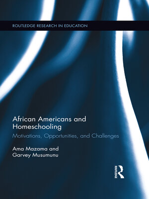 cover image of African Americans and Homeschooling